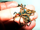 Palolo worms in hand.