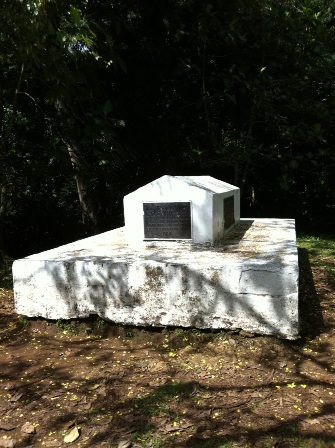 RLS tomb at Vailima.