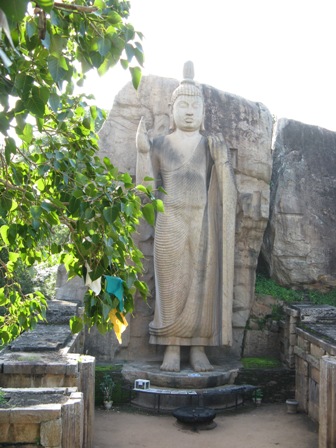 Aukana Standing Buddha.