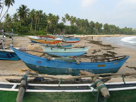 Sri Lanka fishing boats - Naked Hungry Traveller