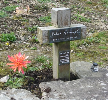 Kavanagh's grave.