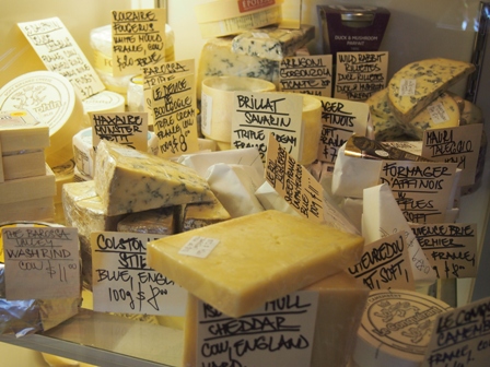 Cellar Door cheese selection