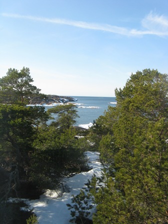 View from northern Aland over the Gulf of Bothnia