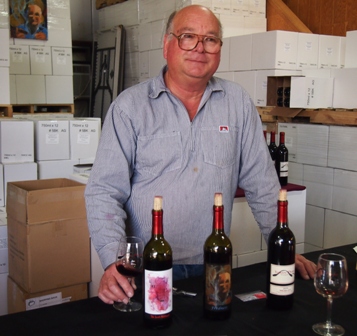 Fred Boots at Indian Peak Winery