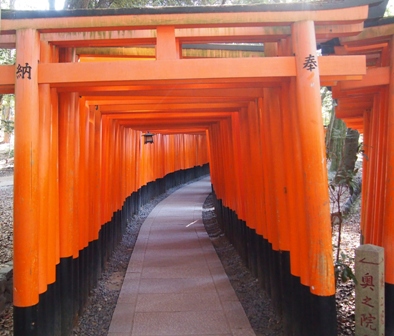 Torii Gates at Fushimi Inari Temple