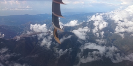 Flying with Wings over Sulawesi